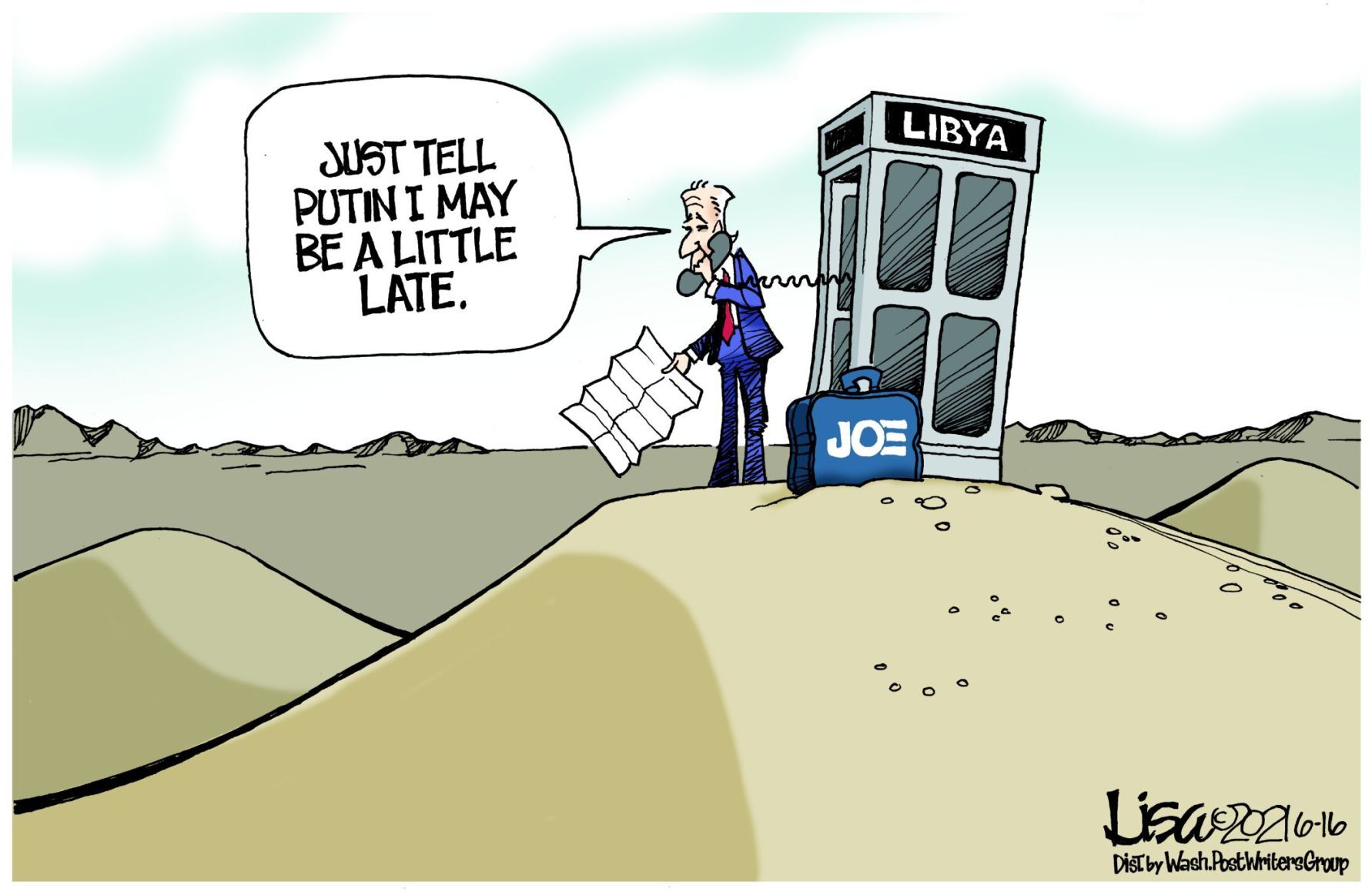 Lisa Benson cartoon